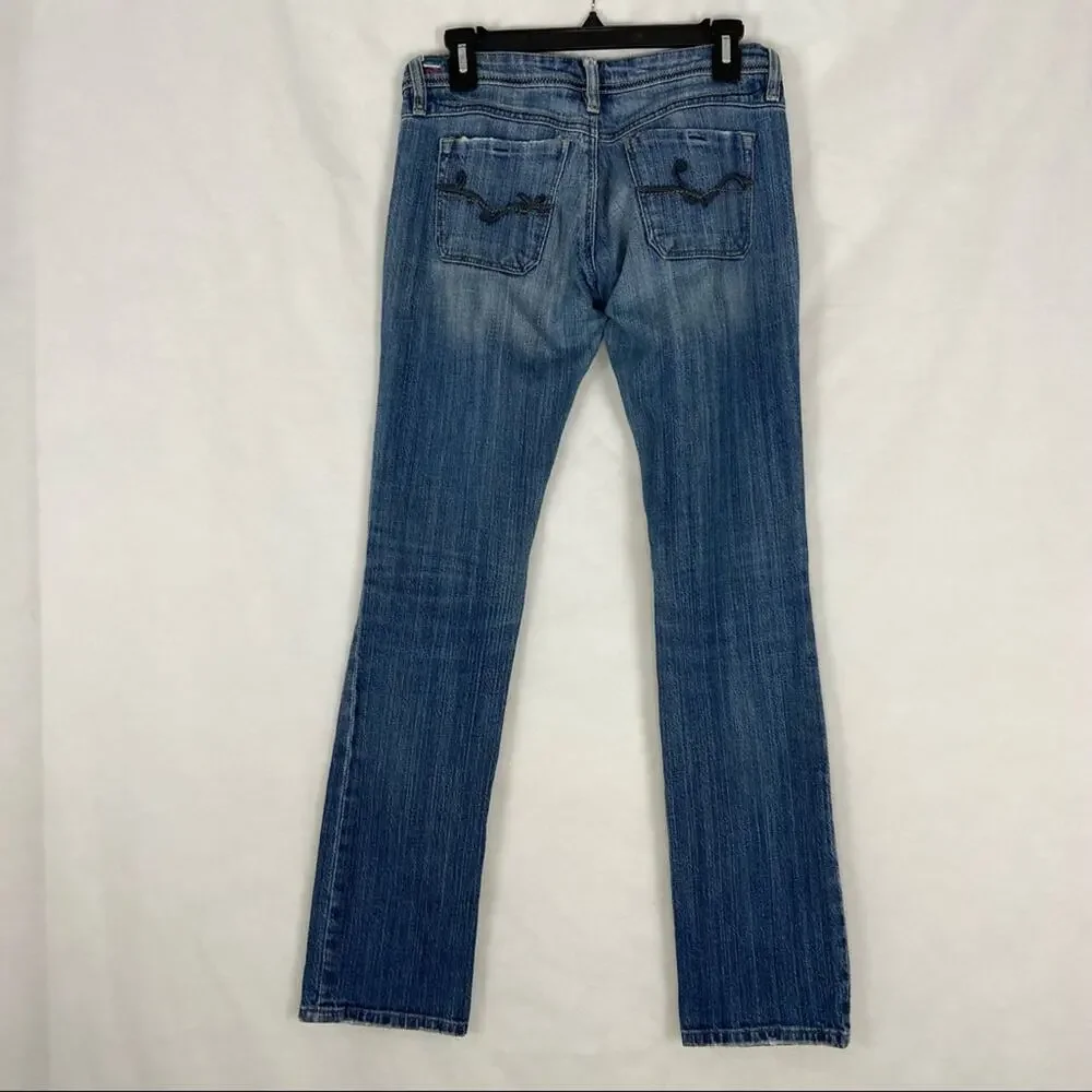 Diesel Women Lowky Jeans Straight Leg Size 28 - Picture 2 of 11